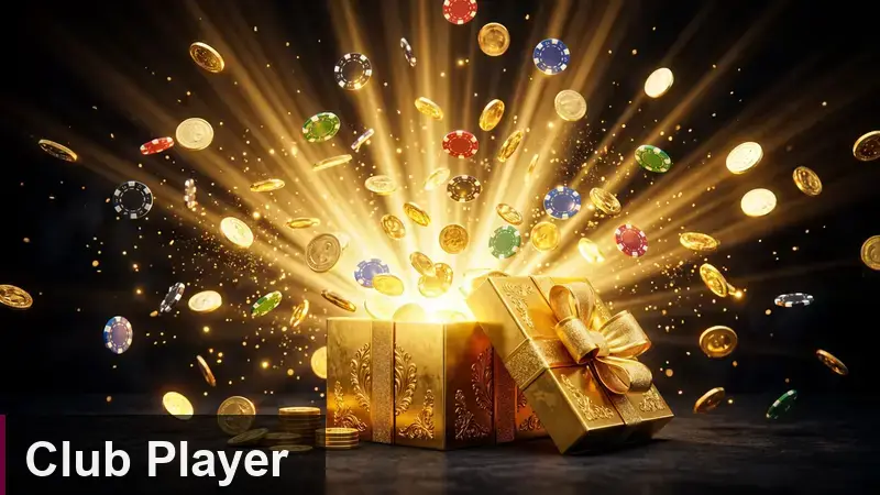 Bonus et promotions chez Club Player